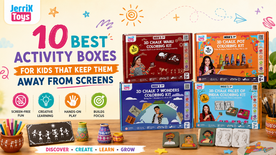 10 Best Activity Boxes for Kids That Keep Them Away from Screens