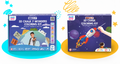 7 Wonders + Rocket  3D Coloring Kits