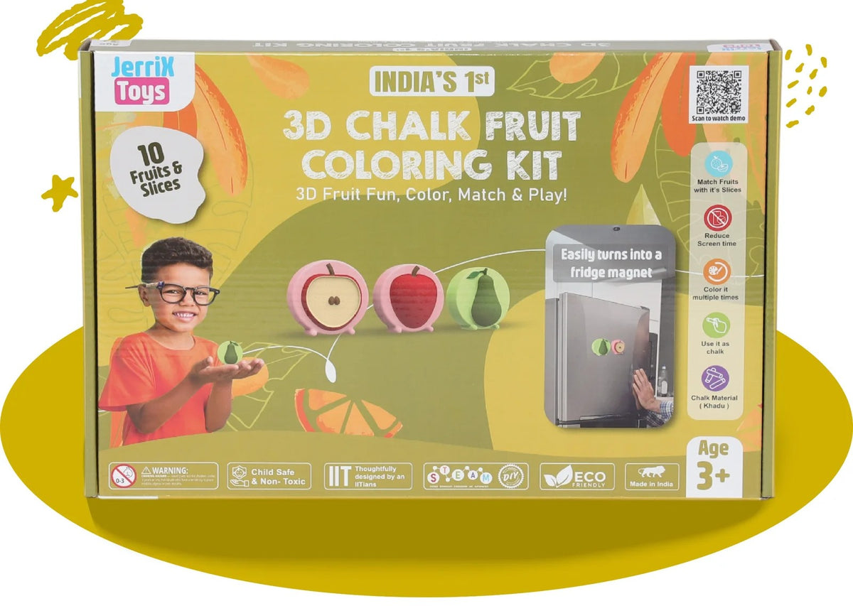 Fruits  3D Coloring Kits