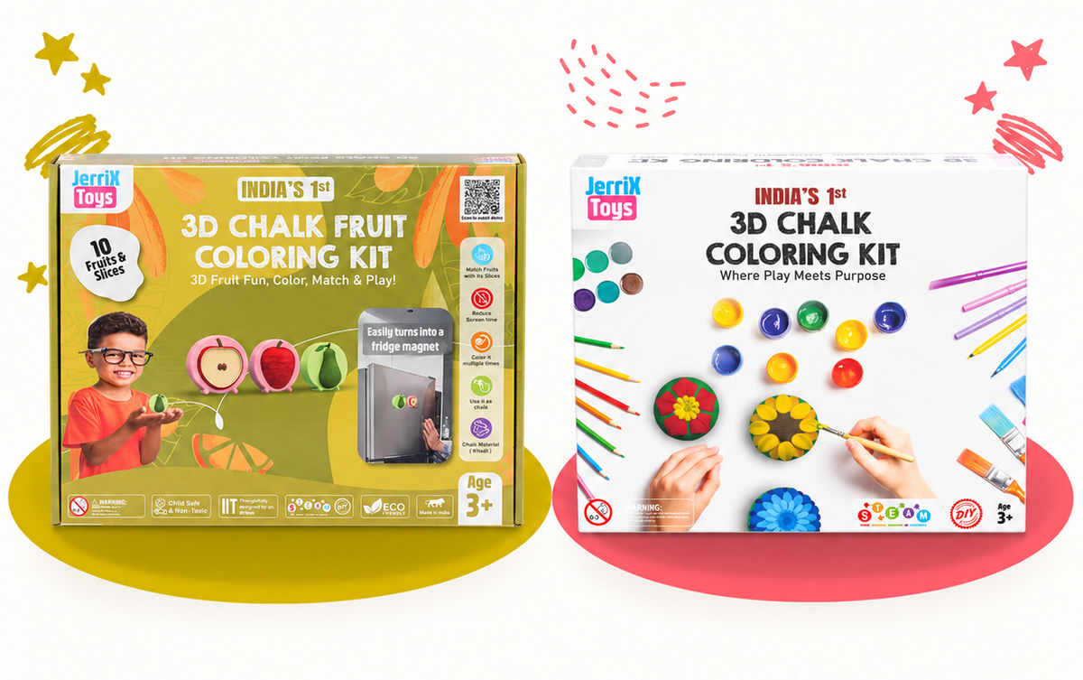 Fruit + Flower Coloring Kit