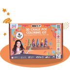 Pottery | 3+ years | DIY STEAM 3D Coloring kit