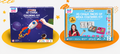 Rocket + Faces  3D Coloring Kits