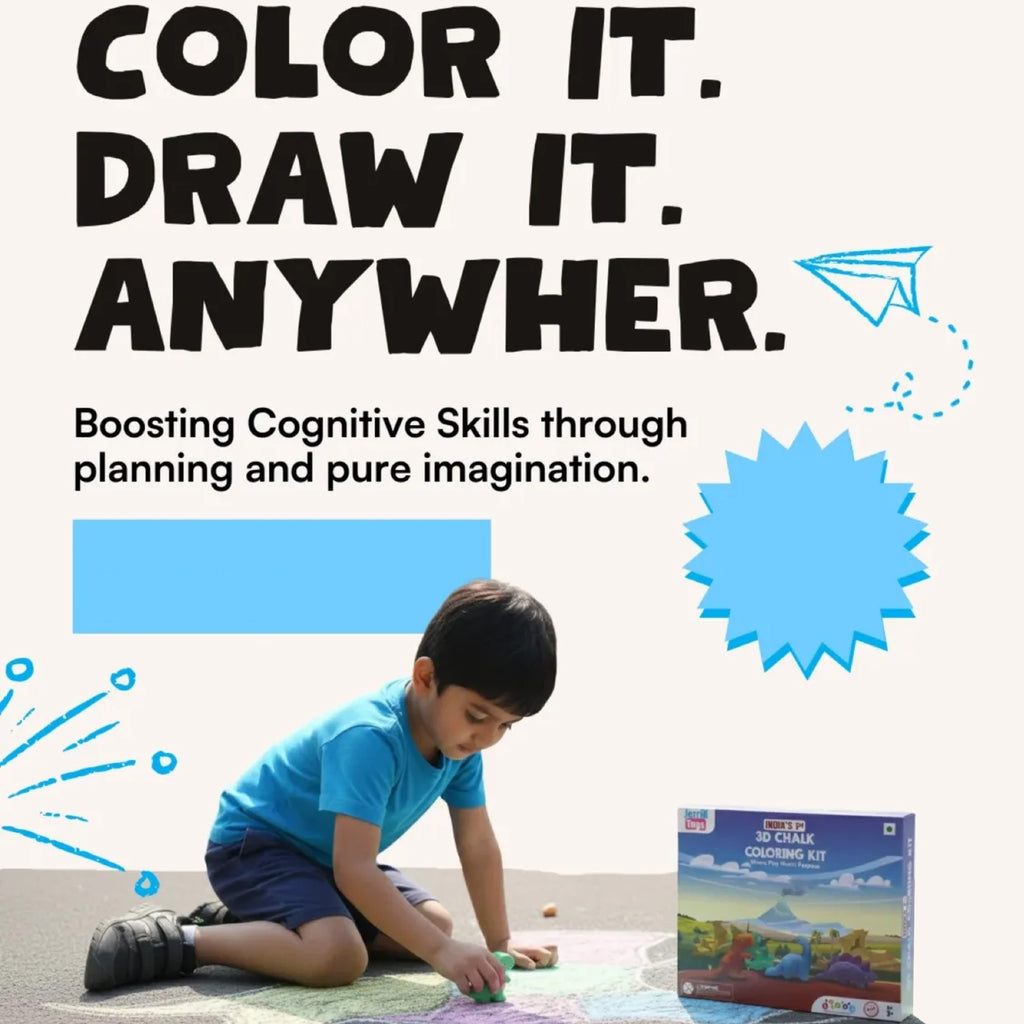 Dino Colouring Kit | Educational Toys for Kids