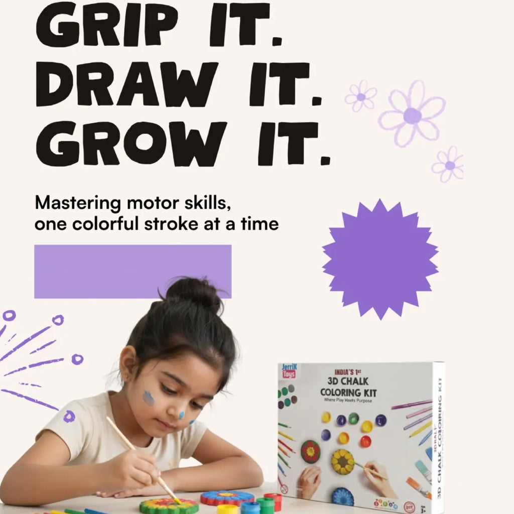 Buy Flowers Colouring Kit | Smart Learning Kids Toys