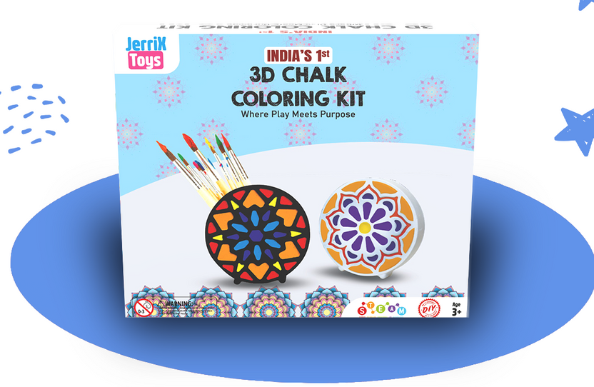 Manadala 3D Coloring Kits