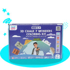 7 Wonders | 3+ years | DIY STEAM 3D Coloring kit
