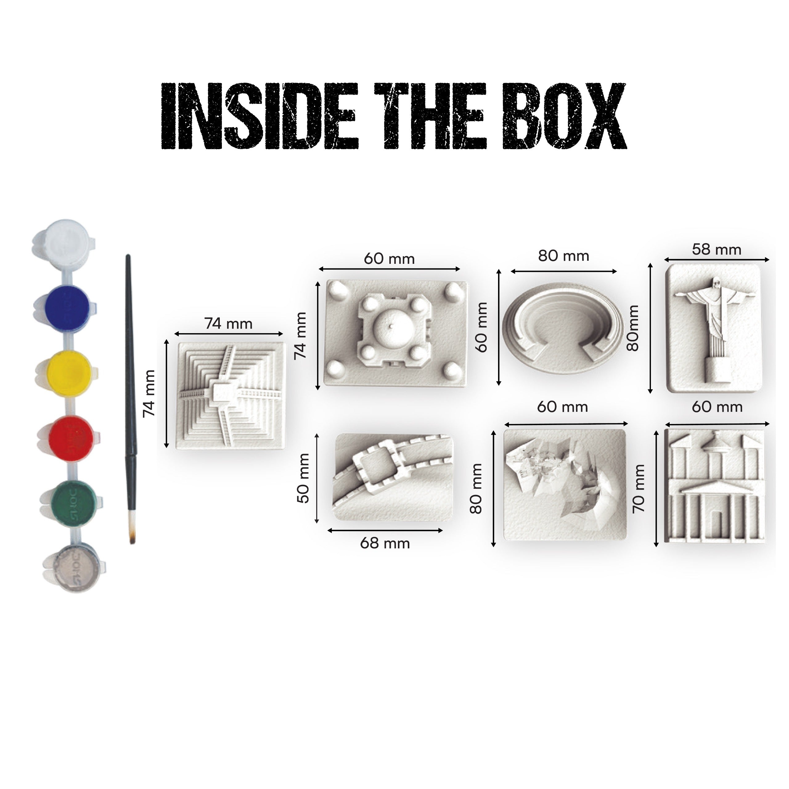 7 Wonders | 3+ years | DIY STEAM 3D Coloring kit
